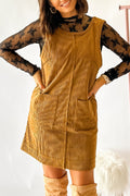 Autumn Corduroy Dress