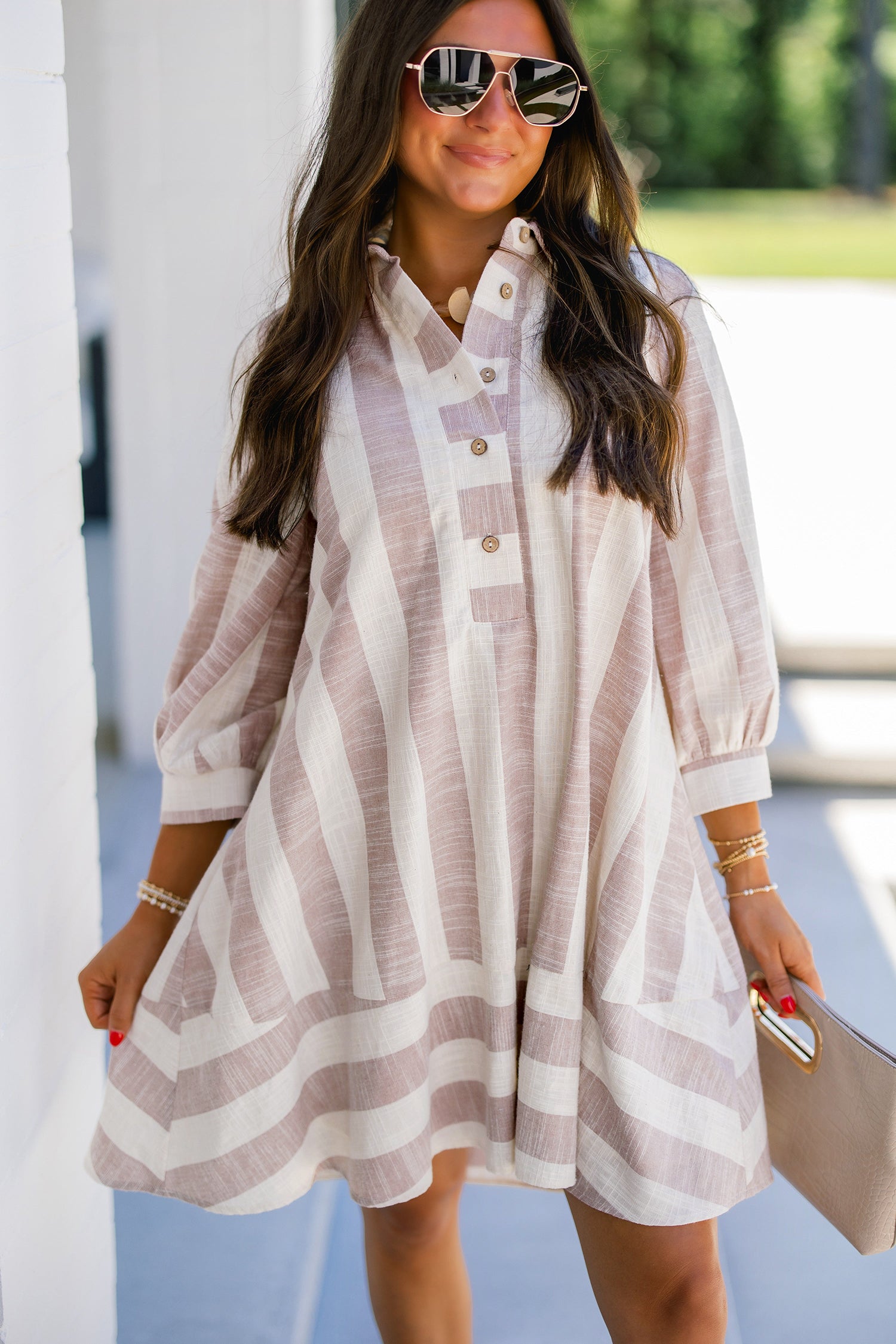 Savannah Stripe Dress