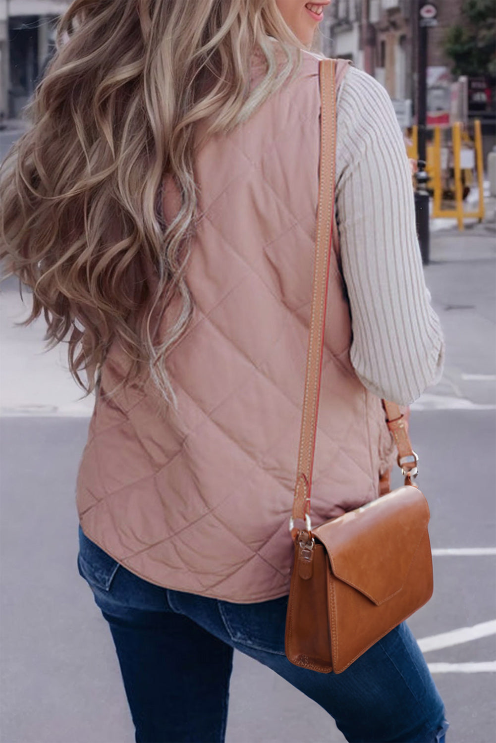 Blush Puffer Vest