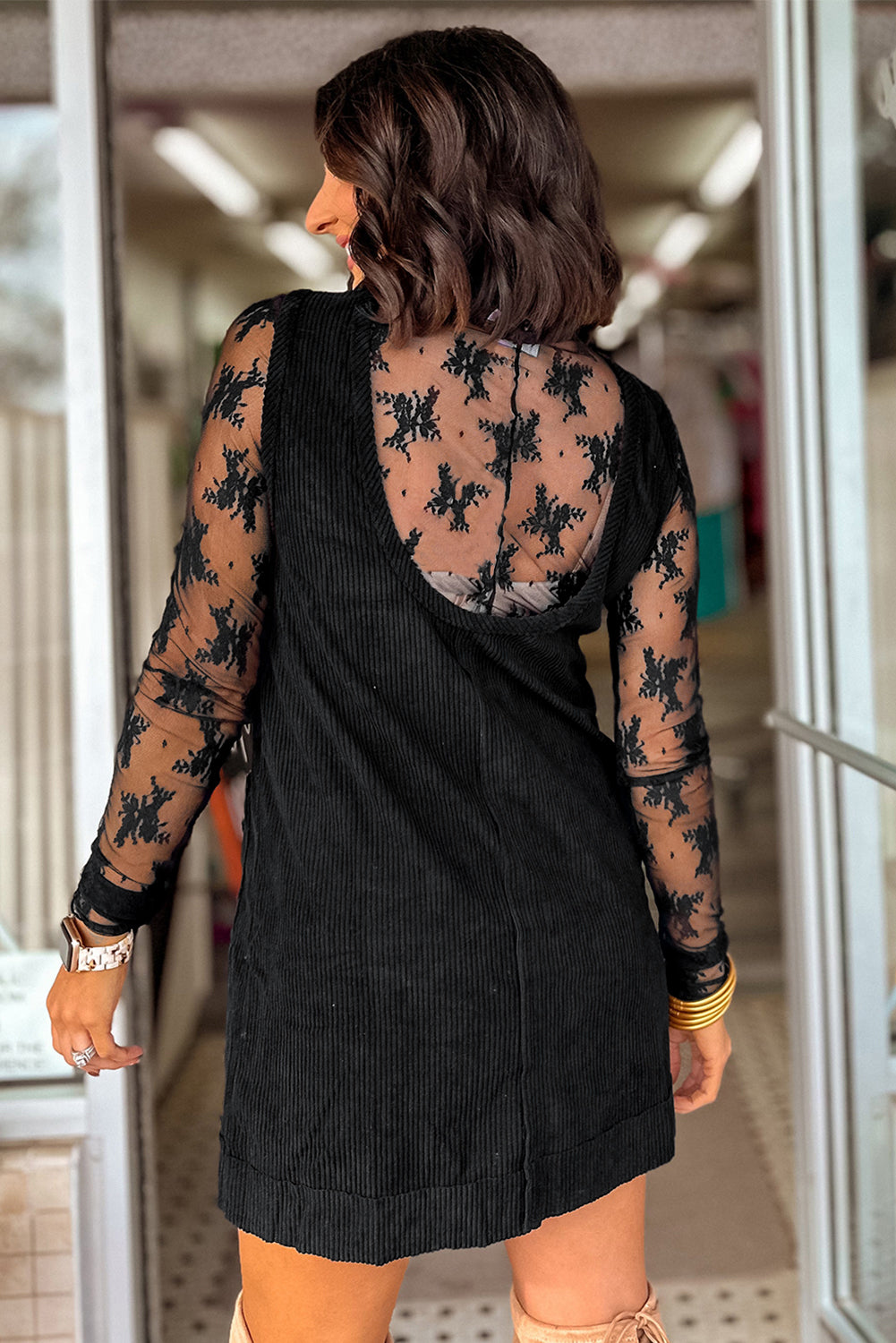 Autumn Corduroy Dress