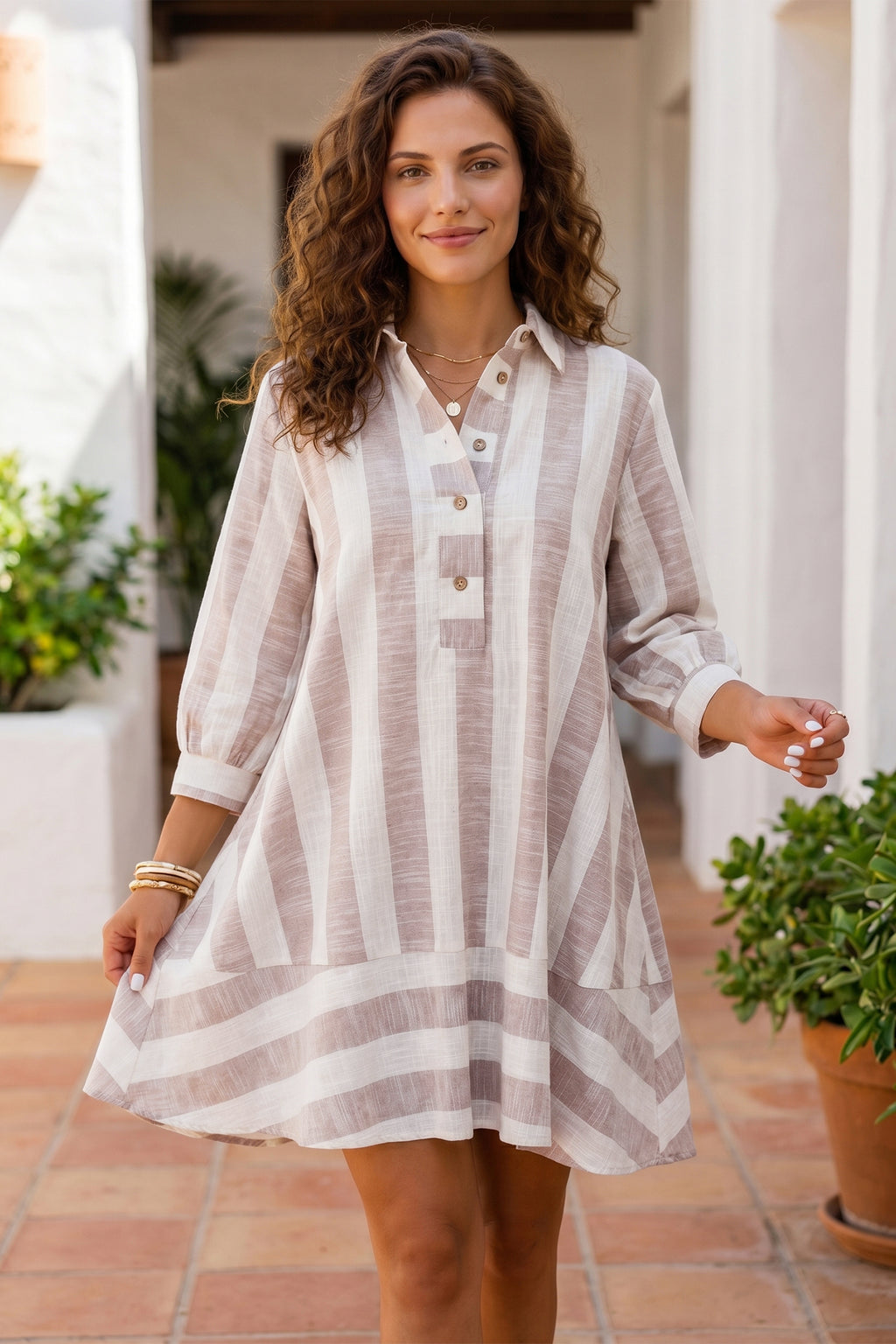 Savannah Stripe Dress