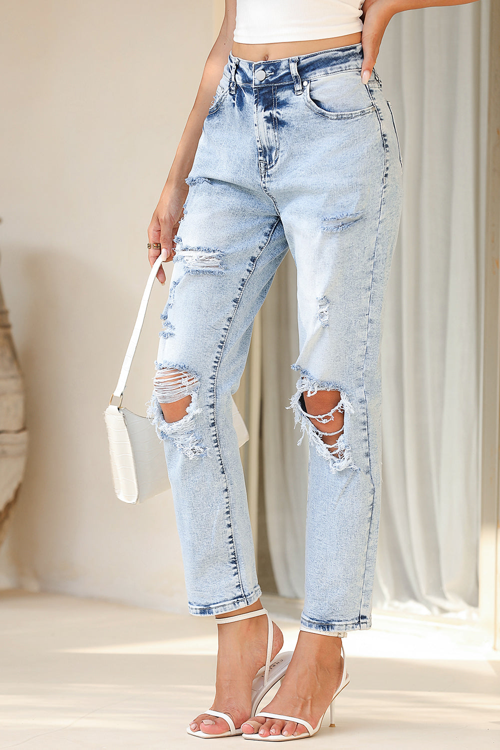 Skyline Fray Jeans
