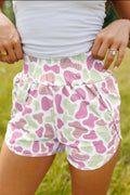 Everyday Camo Athleisure Shorts
