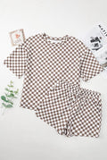 Checkered Lounge Set