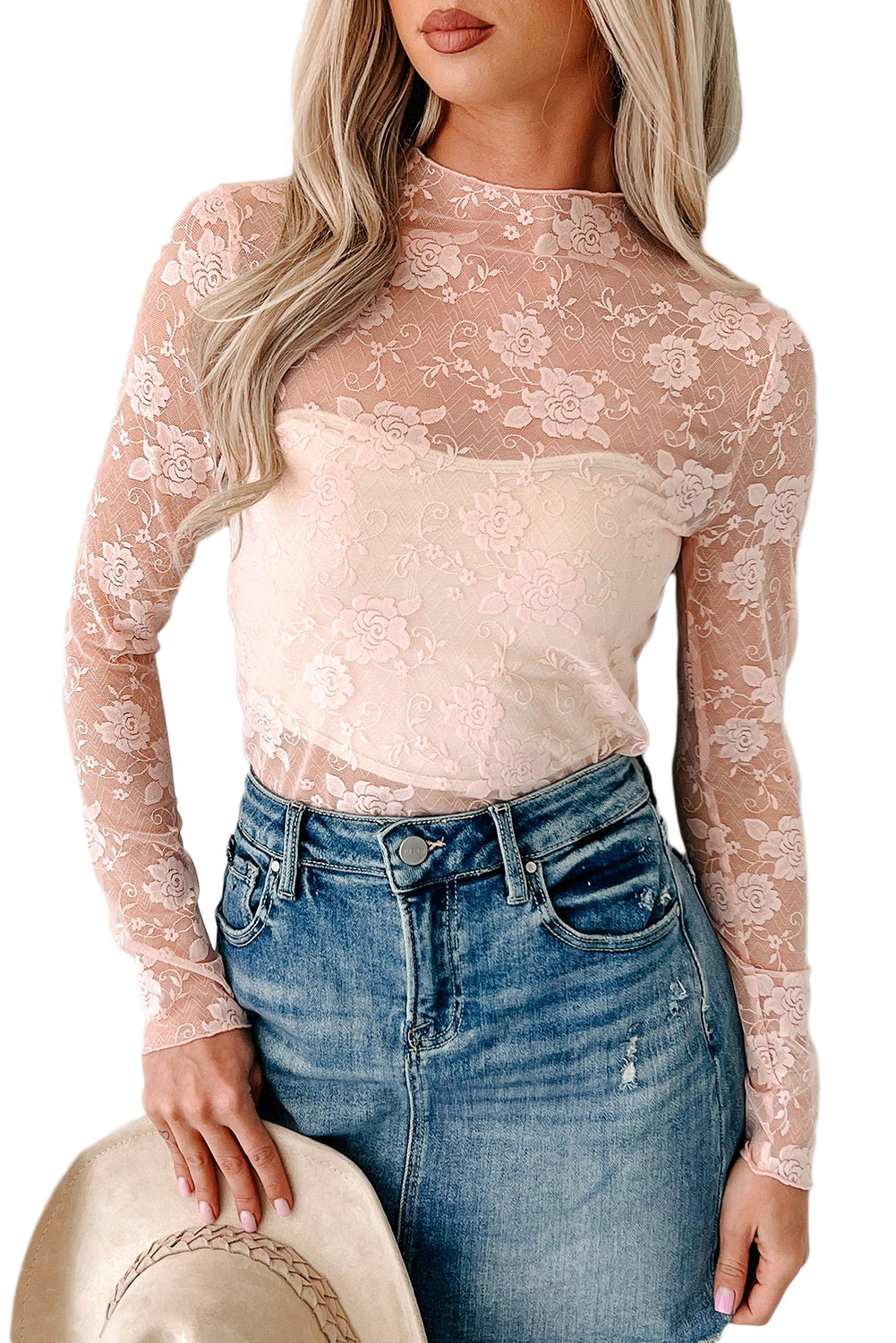 Delilah Lace Top