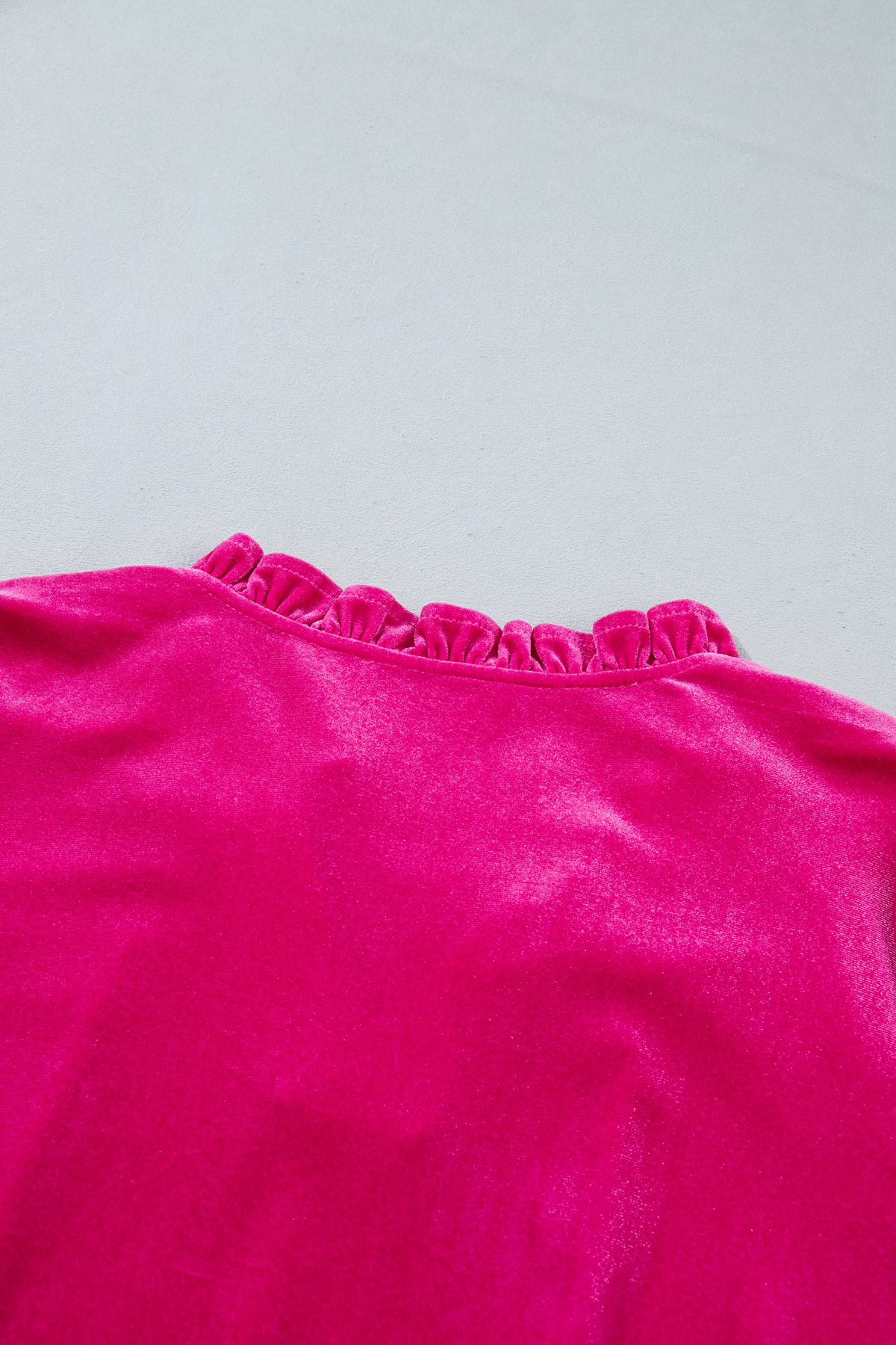Rosé Velvet Top