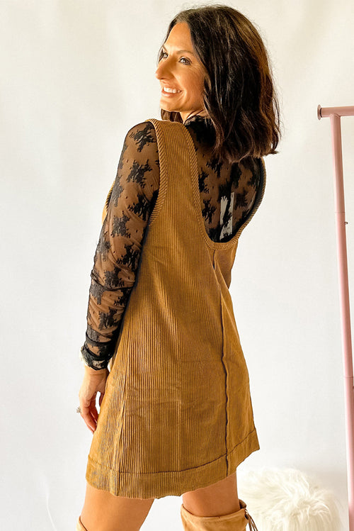 Autumn Corduroy Dress